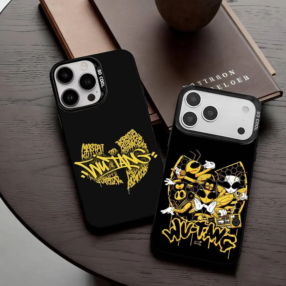 

Wu-Tang Wu T-Tang C-Clan-N U-Ultra Phone Case For iPhone17,16,15,14,13,12,11 Plus,Pro Max Black Candy silver phone case