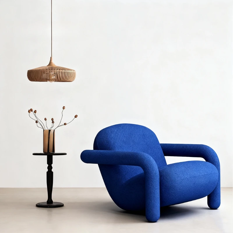Nordic Arm Living Room Chairs Relax Individual Shell Tourist Living Room Chairs Sofa Ergonomic Fauteuil Salon Home Furniture