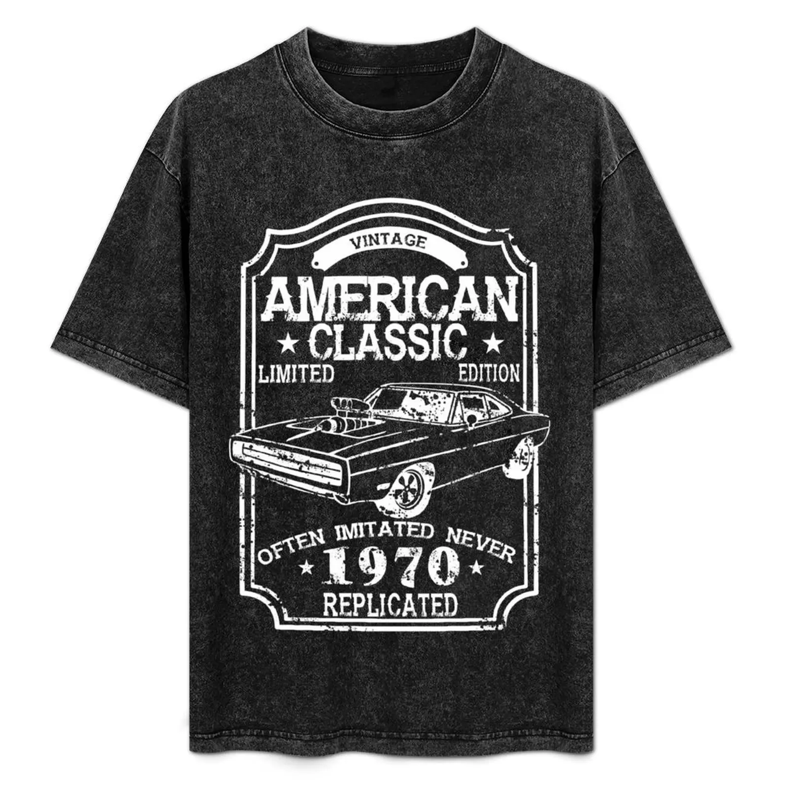 

Vintage American Classic 1970 Muscle Car T-Shirt boys animal print graphic t shirt vintage mens t shirts casual stylish