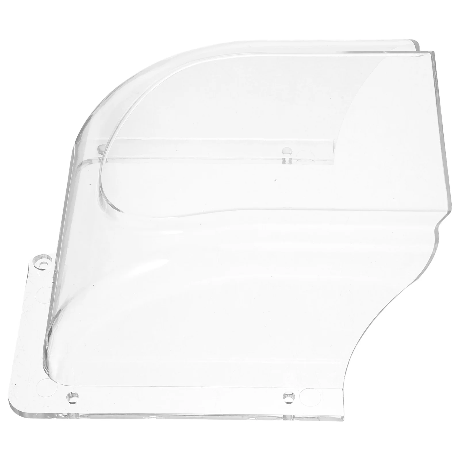 Plastic Waterproof Doorbell Rain Cover Transparent Weatherproof Protector Outdoor Door Access Control for Entry