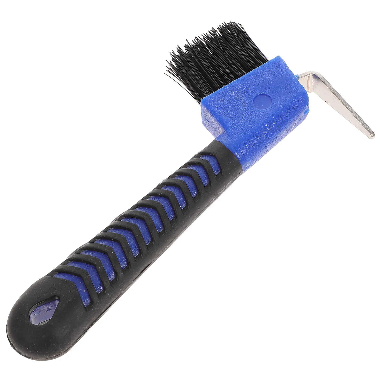 

Anti-Slip Grip Hoof Pick Rubber With Brush Nylon Horse Hoof Care Grooming Horseshoe Brush Professional Cleaning Tools