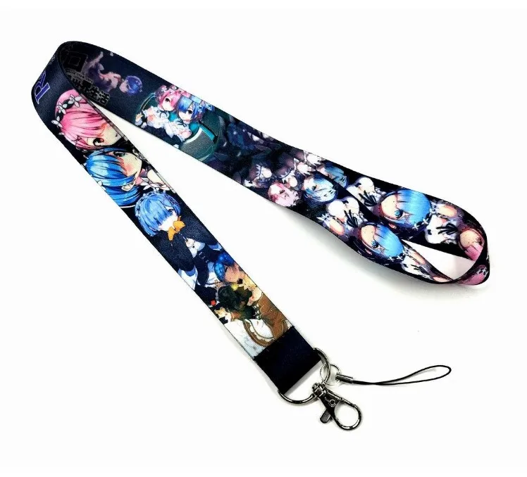 New 20pcs Cartoon Anime  Game Lanyard Keychain For Keys Badge ID Mobile Phone Key Rings  Neck Straps Accessories Gifts H-15