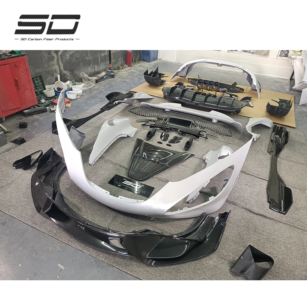 Full Dry Carbon Body kit for for Mclare 720s upgrade to 765LT Body Kit