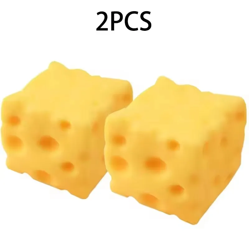 Neues Riesiges Käse-Quetschspielzeug Extra Große Größe Käse-Squishy Fidget-Spielzeug Langsam Rückfedernder Formbarer Entspannungsball für Erwachsene Geschenke