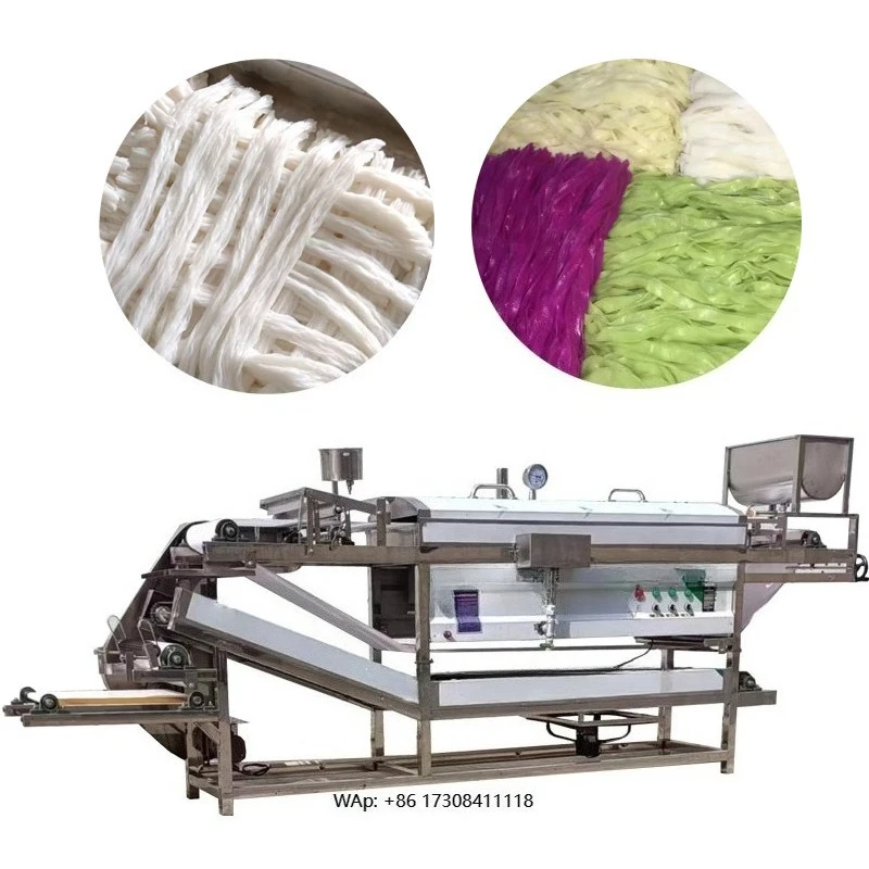 Stainless Steel Fresh Flat Rice Noodles Machine Automatic Noodle Making Machine