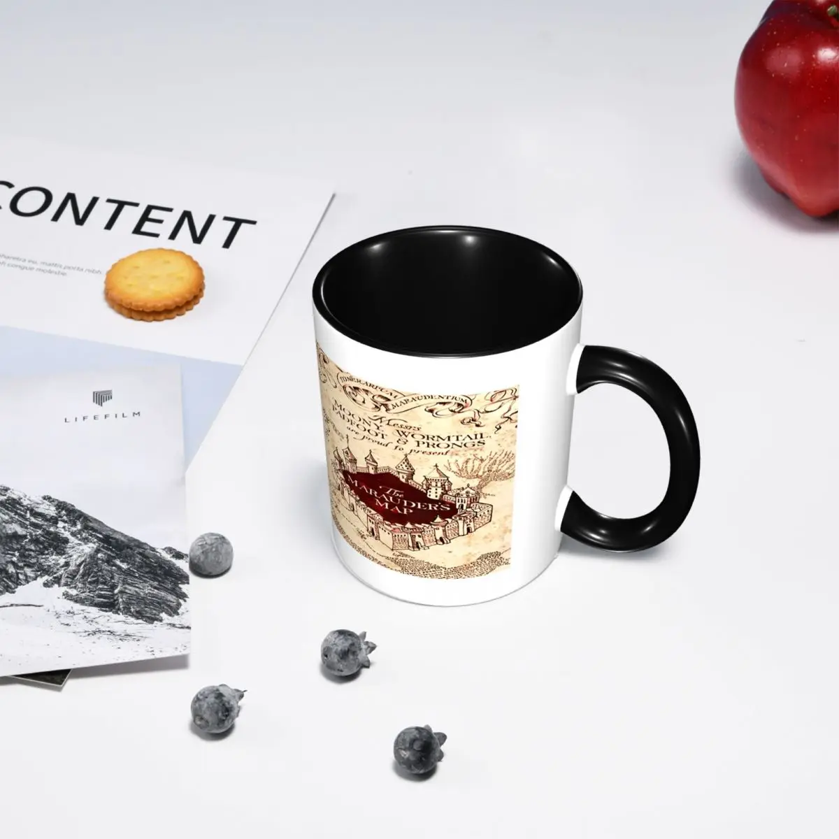 Marauders Magic Map Mug Funny Ceramic Coffee Cups Tea Mugs Milk Cup Drinkware Gift for Woman Man
