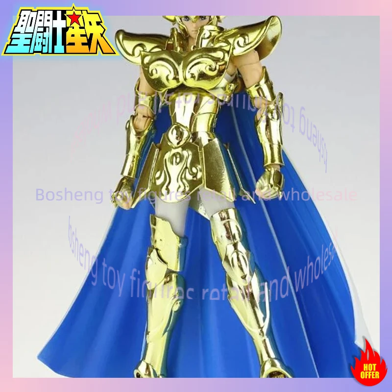 

[ In-Stock ] CS Model Saint Seiya Myth Cloth EX Leo Aiolia With Phoenix Ikki Head Action Figure Knights of Zodiac CSModel