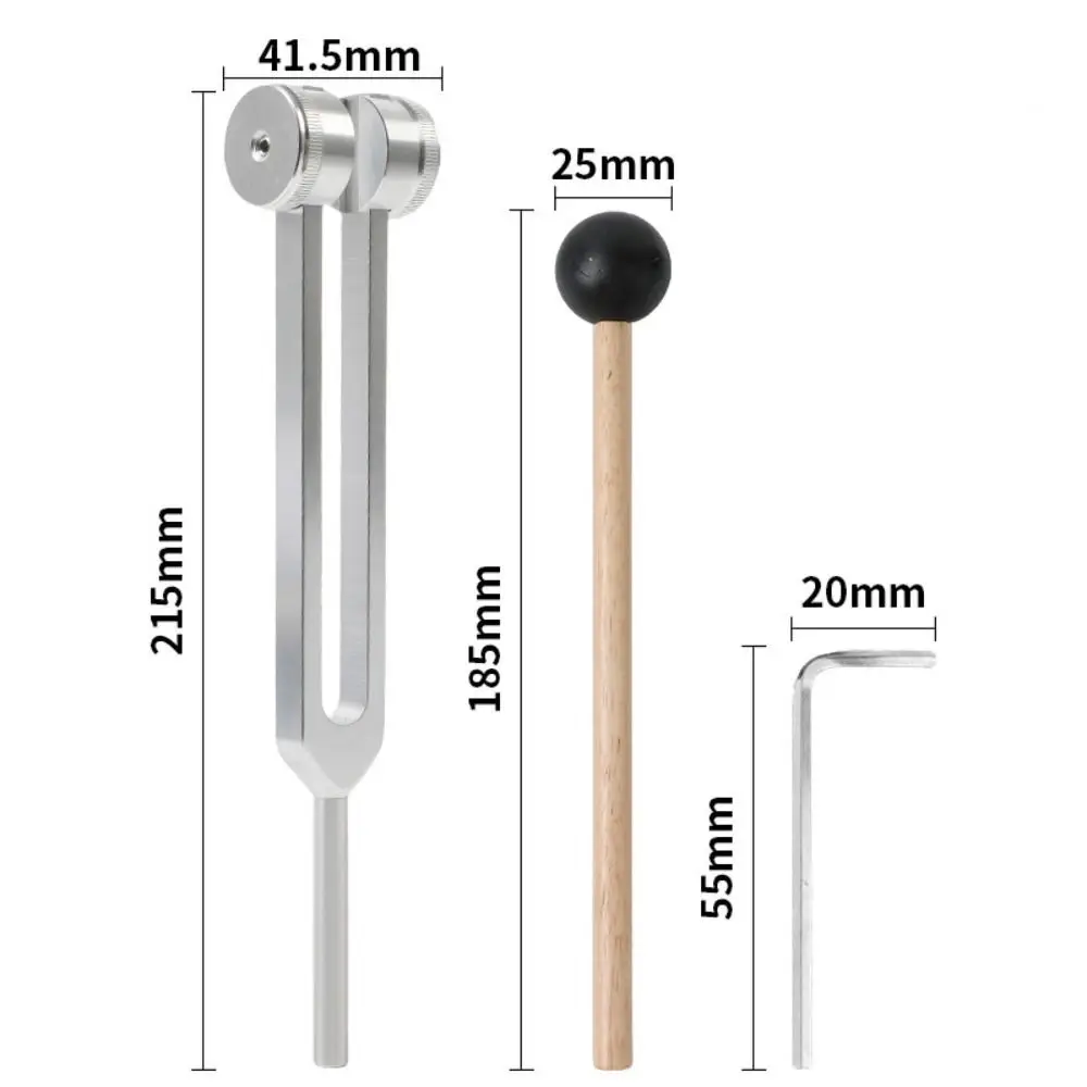 بشكل طبيعي 128 هرتز تردد 128 هرتز الشوك الرنانة الطاقة شفاء تدليك مطرقة منعكس سبائك الألومنيوم شفاء أداة اليوغا