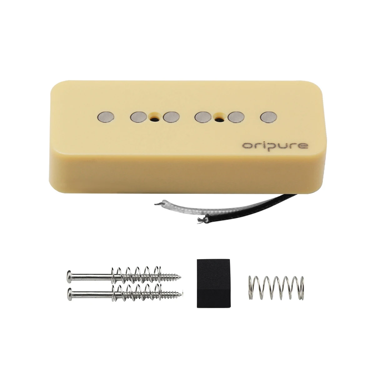 OriPure JDPY501 Vintage Alnico 5 P90 Guitar Pickup Neck / Bridge Soap Bar Single Coil Pickup Guitar Parts