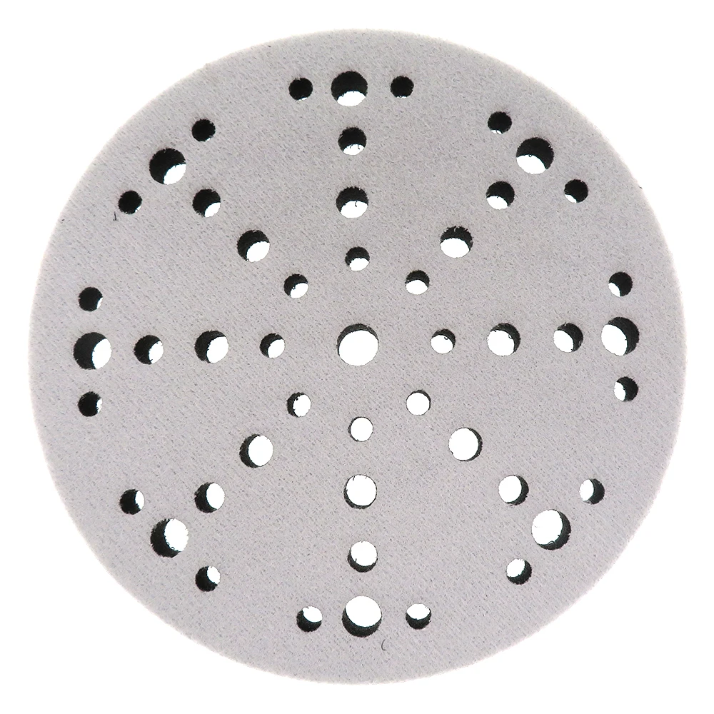 2pcs Soft Interface Pad  6 inch 150mm 48 holes Buffer Sponge for for Sanding Pads Automobiles Motorcycles Abrasive Tools