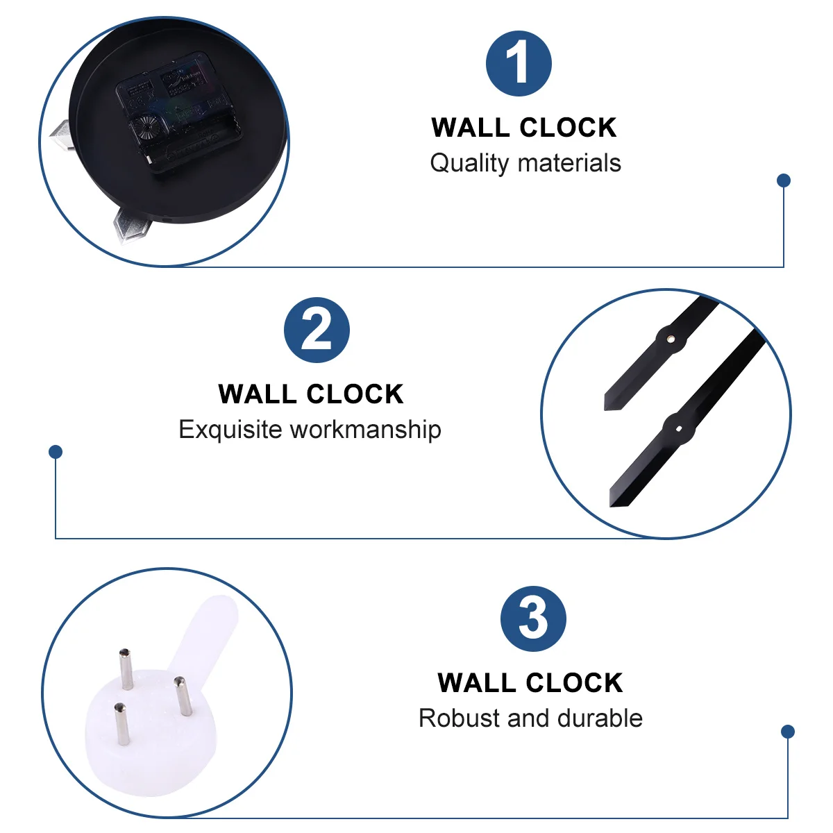 

Modern Acrylic Wall Clock Elegant DIY Decor for Sofa Background Living Room Bedroom Kitchen Office Decorative Hanging Clock