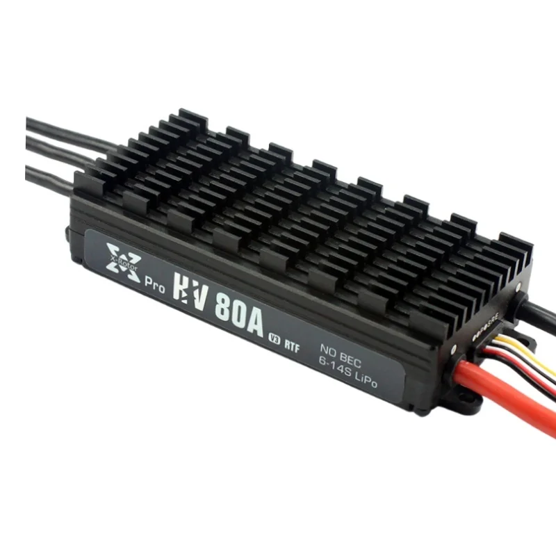 

Hobbywing XRotor Pro 80A HV V3 ESC электронный регулятор скорости 14S для мультикоптера, сельскохозяйственного дрона-вертолета