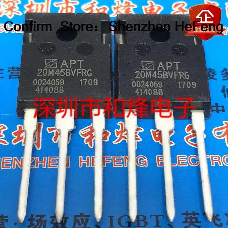 

10PCS APT20M45BVFRG TO-247 200V 56A Quick Delivery In Stock