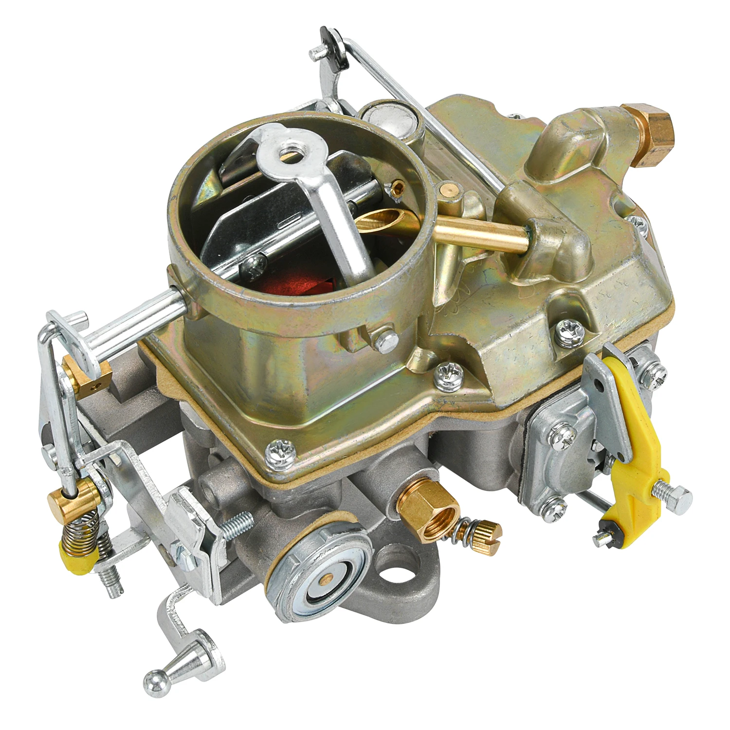 

Карбюратор Autolite 1100 из алюминиевого сплава с 1 дужкой и ручным дросселем для двигателя Ford Galaxie Straight-6 223 куб. дюйма (3,7 л) 59-64