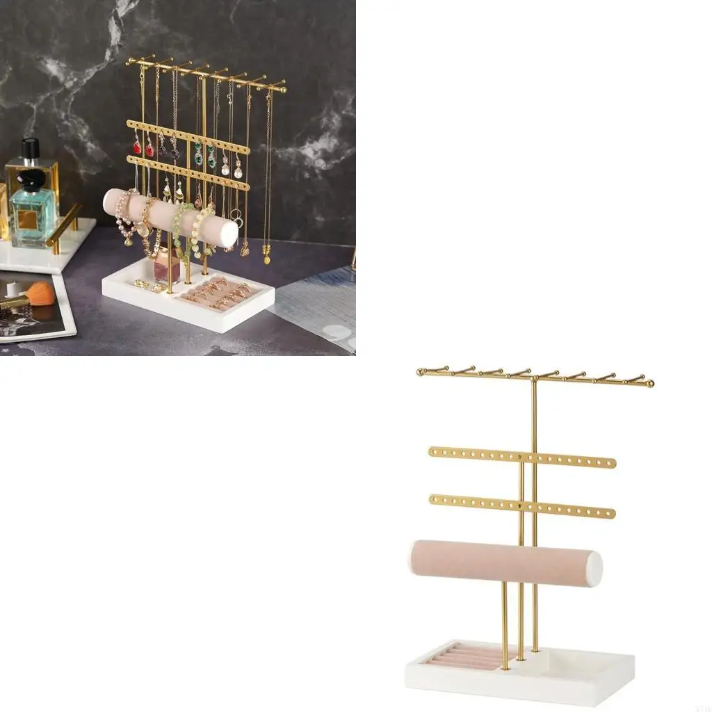 

Stylish Jewelry Display Rack Jewelry Hanger Desktop Jewelry Jewelry Storage Rack Perfect for Rings Earrings