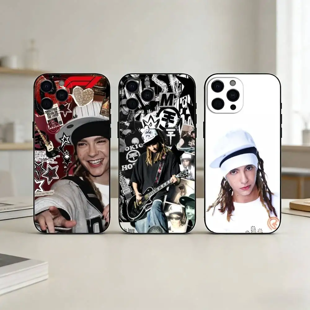 

Bill Tom Kaulitz Tokio Hotel Phone Case Silicone black Soft For IPhone 17,16,15,14,13,12,11,SE,Plus Pro Max