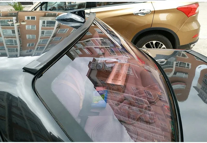 Universal Spoiler 1,5 M Auto-Styling 5D Carbon Faser Glänzend Schwarz Spoiler DIY Refit Spoiler für Auto Zubehör – Detail 10