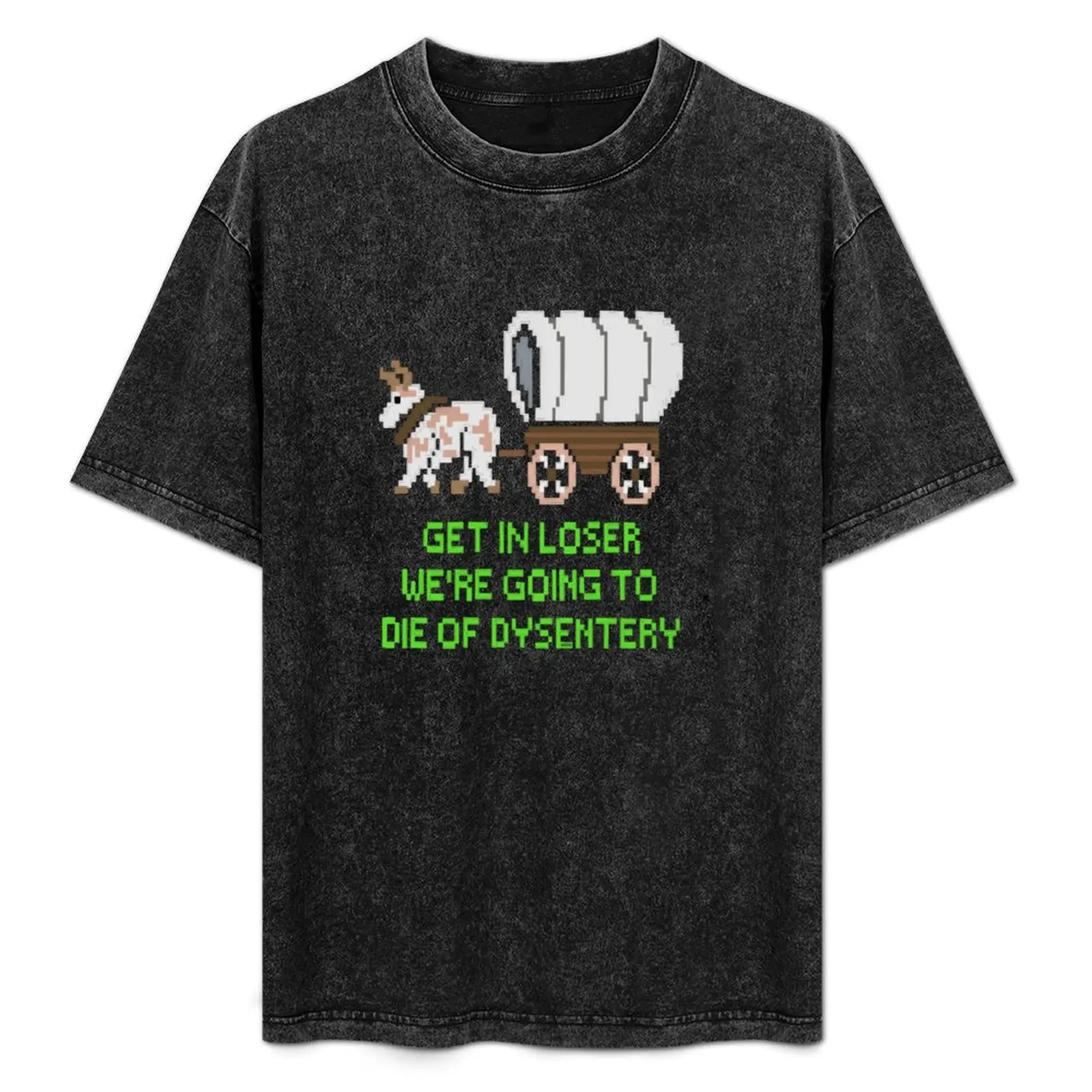 

oregon trail T-Shirt Basic Regular Fit Casual T-Shirt