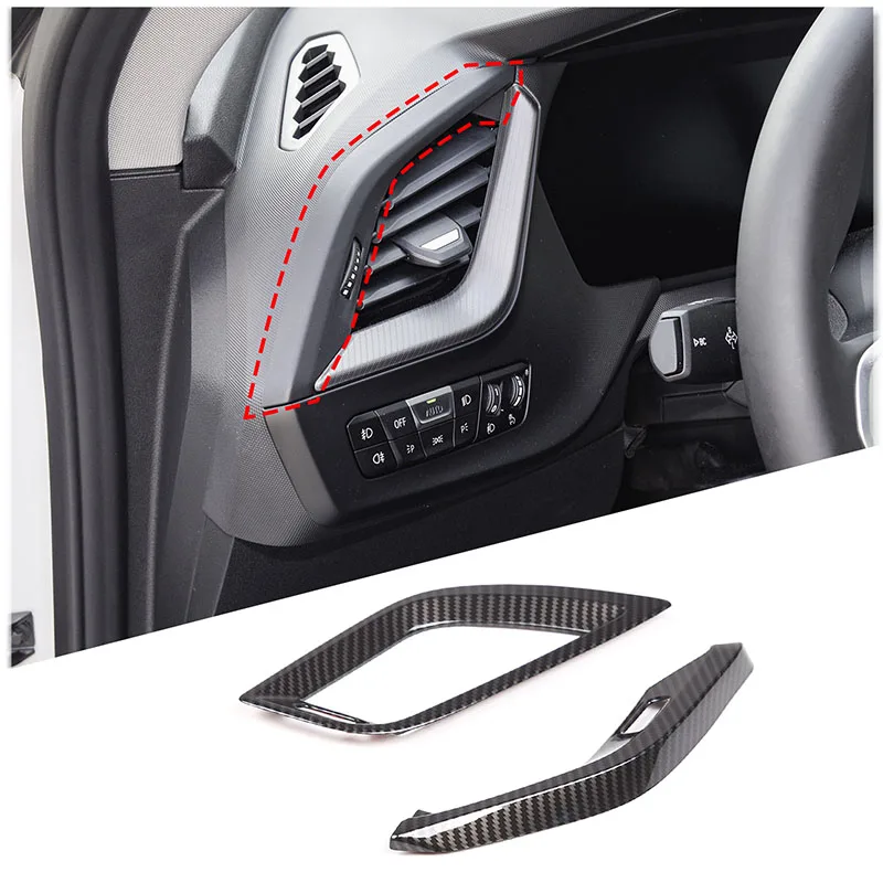 

Car Center Console Side Air Conditioning Vent Outlet Frame Trim For BMW 1 Series 2 Series F40 F44 2020-2024 Interior Accessories