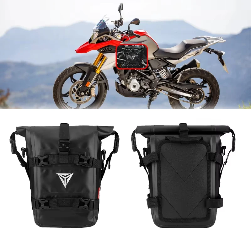 2022 For BMW G310GS G310R G 310GS G310GS G 310R Motorcycle Frame Crash Bars Bag Waterproof Bag Bumper Repair Tool Placement Bag