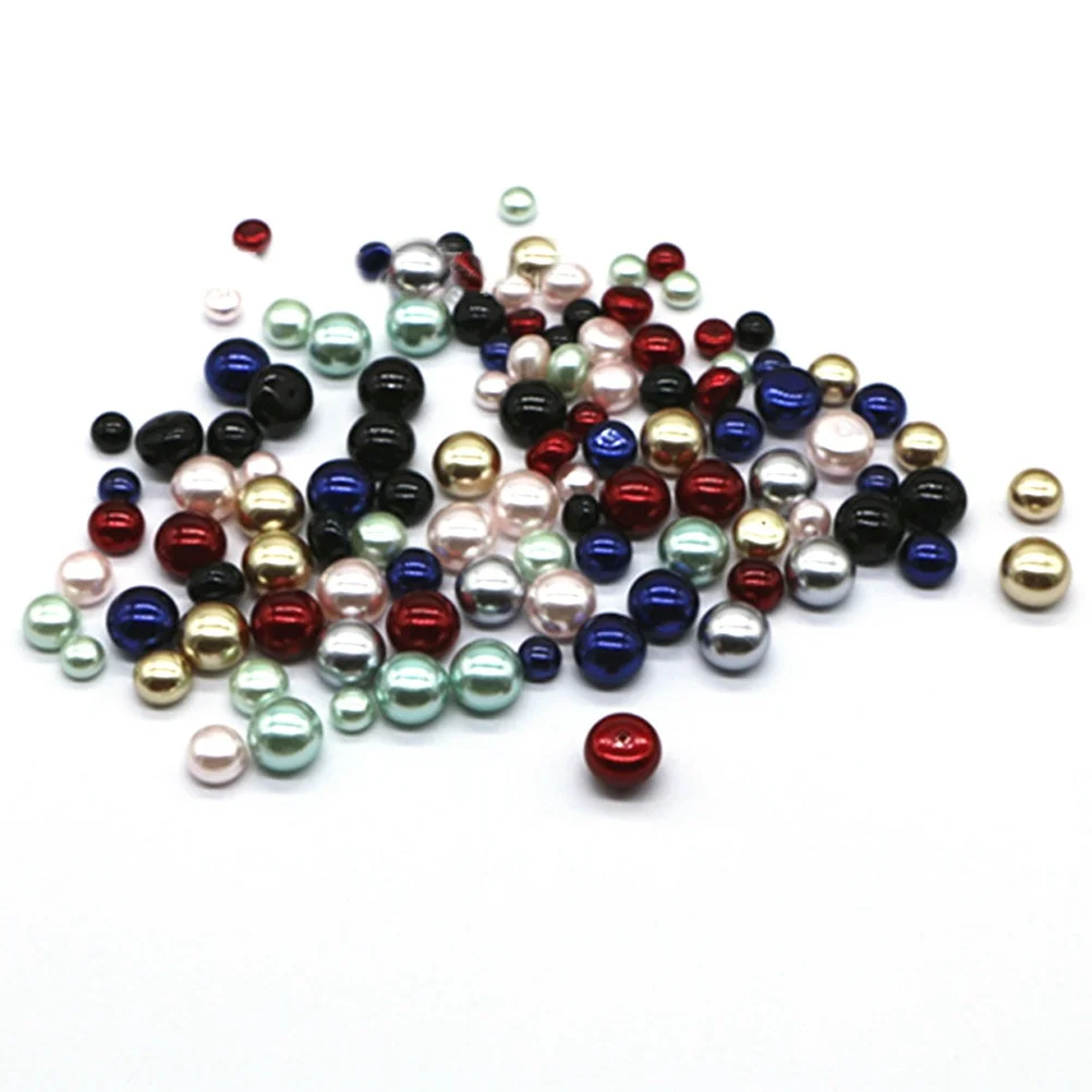 

15Pcs Loose Beads 8Mm Assorted Colors Natural Style Pearl Bread Beads for DIY Jewelry Making Craft Projects Necklace Decor