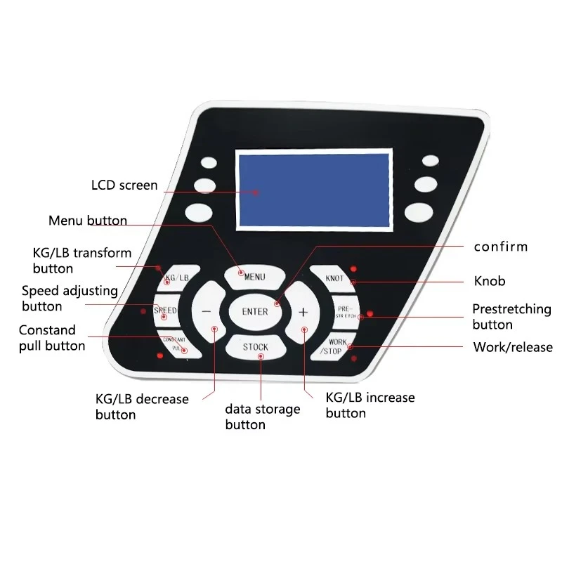 시보아시 SS-S3169 지능형 전기 테니스 및 배드민턴 라켓 스트링 머신