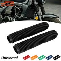 2 Pcs Dust Cover Front Rubber Fork  Gaiters Boots Sleeve Protector For Honda KTM Kawasaki Suzuki Yamaha Motorcycle Off Road