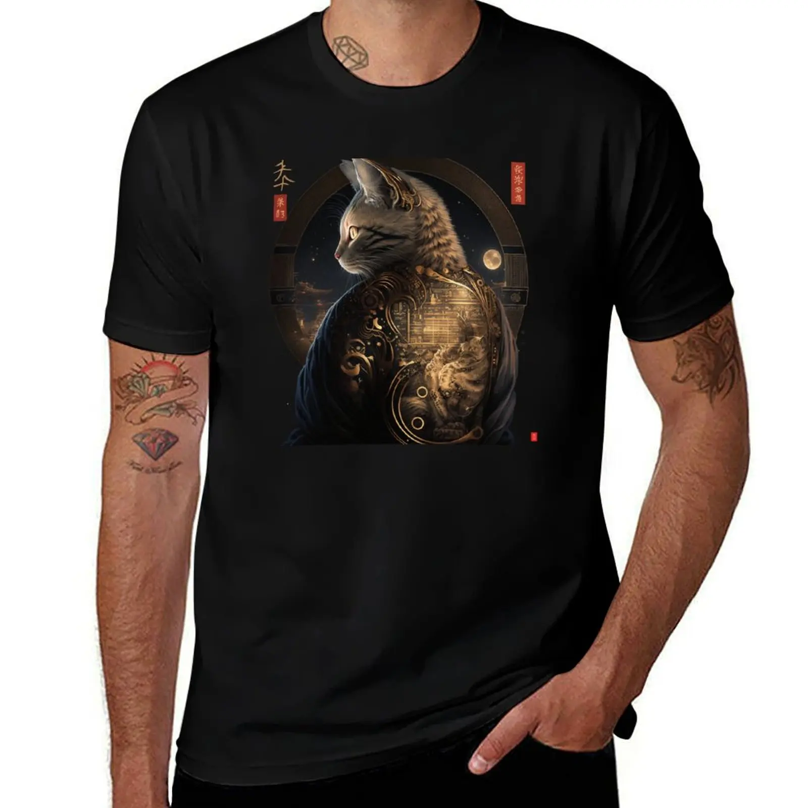 

Future Cat 2 T-Shirt funny meme t-shirts Blouse summer 2025 custom t-shirts luxury clothes men