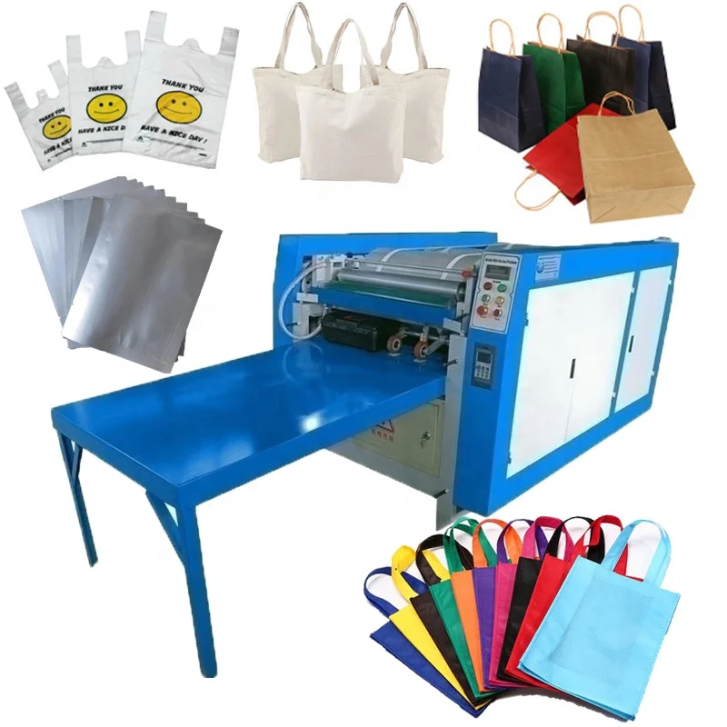 Automatic Pizza Box Plastic Bag Printing Machine Non Woven Shopping Bag Offset Printing Machine Printing Machine on Plastic Bags