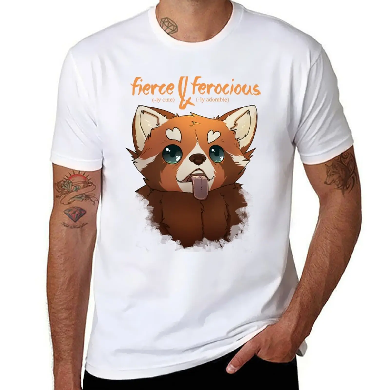 

Fierce and ferocious beast T-Shirt t shirts for man cotton soft t shirt for man 100 percent cotton T-Shirt