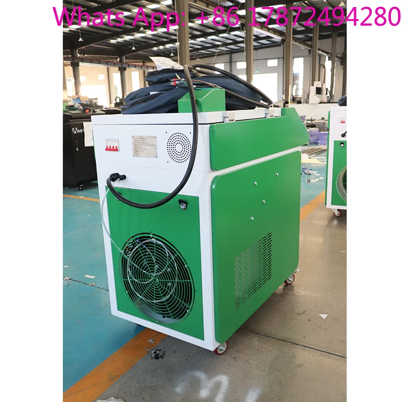 Portable Handheld Dual Axis Laser Rust Remove 1500W Laser Cleaning Painting Coating Cleaner Laser