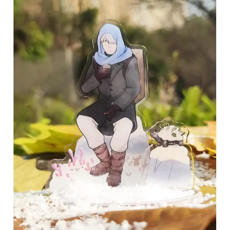 Mushishi Anime Ginko Character Acrylic Stand Transparent Desktop Ornament Collectible Gift For Manga Lovers And Hobby Collectors view 3