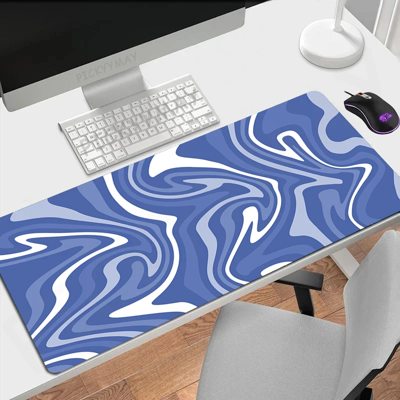 Mouse Pads Liquid Design Table Mats Computer Mousepad Lock Edge Company Big Desk Pad 100x50cm Large Gamer Mousepads Mouse Mat