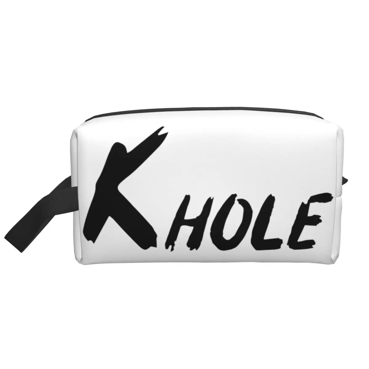 K-Hole Ketamine Effect Keta Drug Bolsa de cosméticos para mujer, organizador de maquillaje de viaje, bolsa de almacenamiento de artículos de tocador, kit Dopp, caja, estuche para lápices