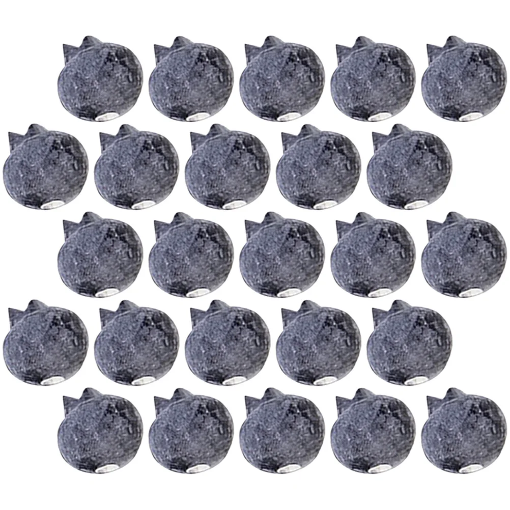 

100pcs Foam Fruits Decor Artificial Blueberries Lifelike Fake Fruit Models For Kitchen Cabinet Home Restaurant Display Scene