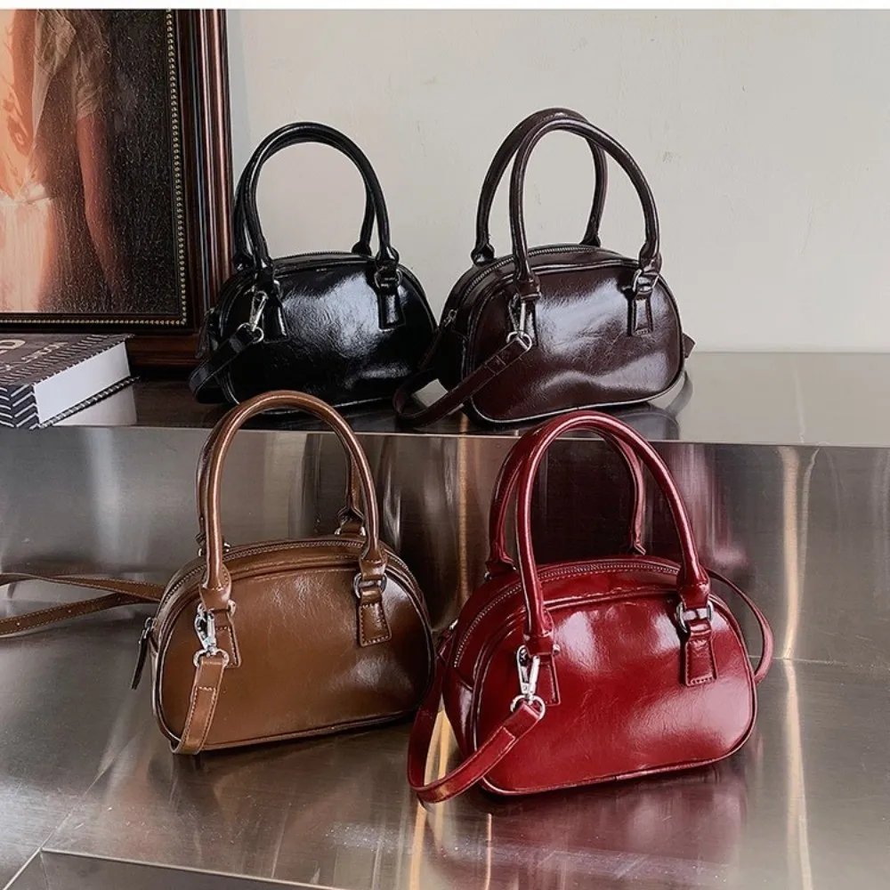 

Fashion Portable Women's Bag Versatile Casual Crossbody Bag PU Leather Handbag