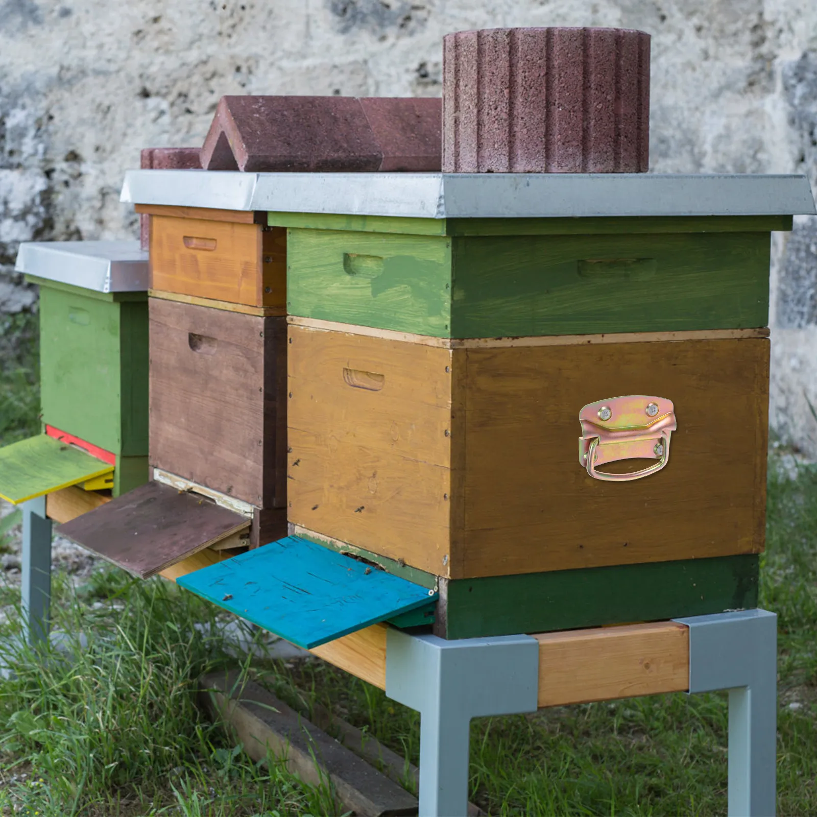 4Pcs Beekeeping Hive Lifting Handle Heavy Duty Bee Box Efficient Comfortable Grip Versatile Beehive Transport