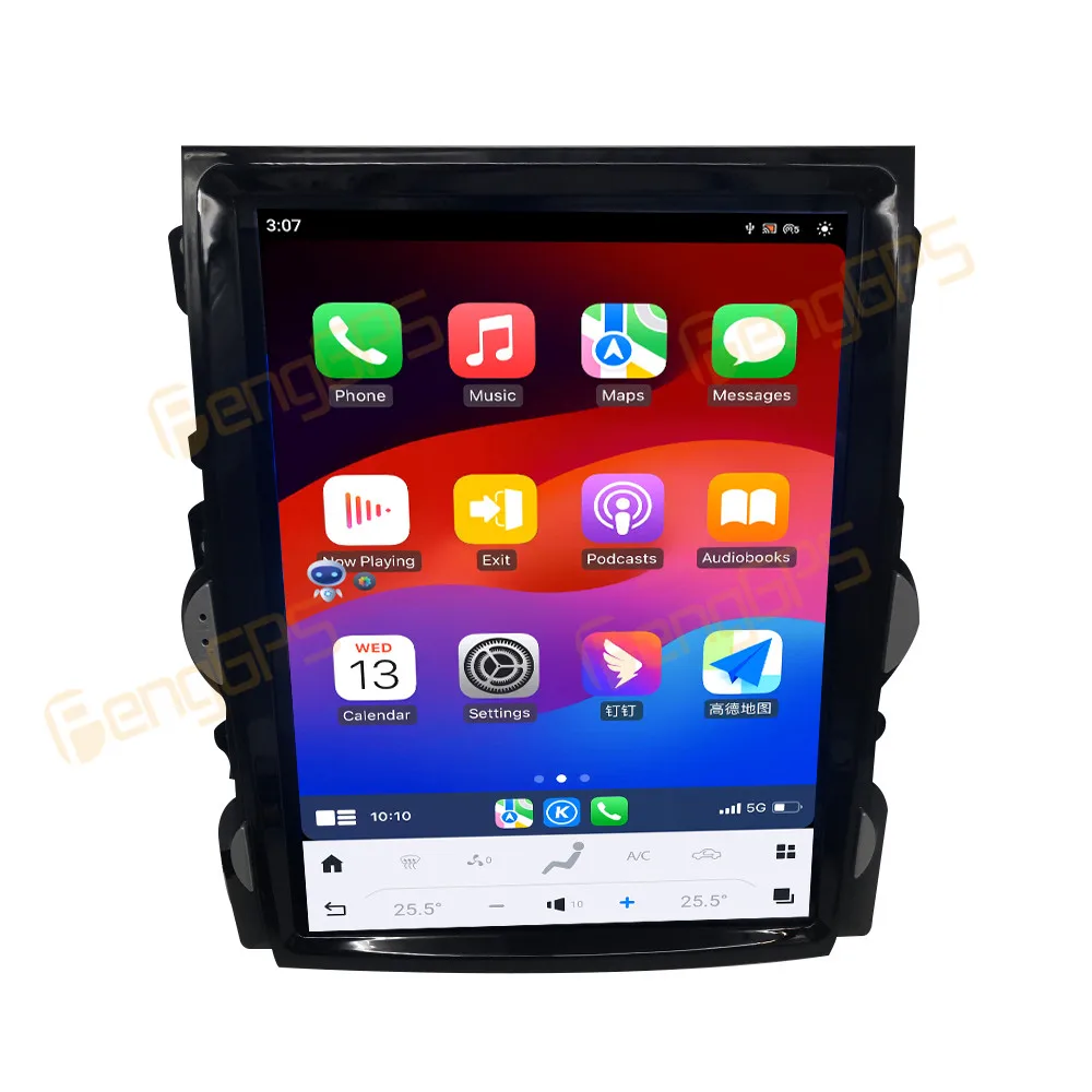 

12,1-дюймовый автомобильный радиоприемник CarPlay Android 13 для Chevrolet Malibu 2009-2013, мультимедийный плеер с сенсорным экраном, GPS-навигация, головное устройство