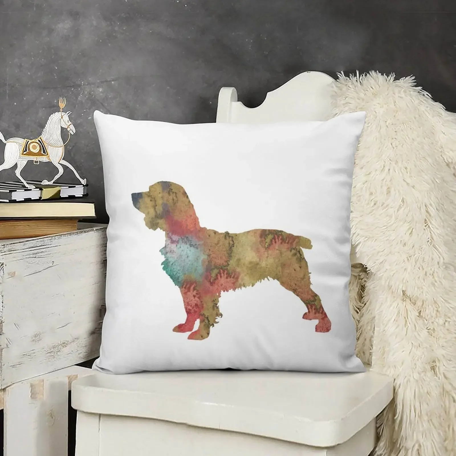 

Boykin Spaniel Throw Pillow Sofa Cushions Covers Cushion Cover christmas pillow case pillow