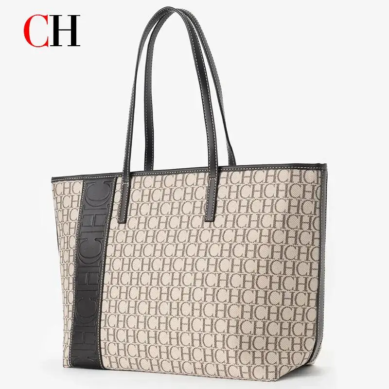 

CH Trendy Design Women's Bucket Bag New Business Duty Simple Ladies Handbag Classic Design Vintage Hundred Handbags