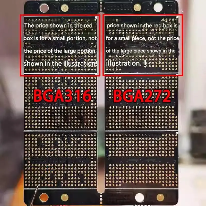 NAND Flash Chip Adapter BGA316 to BGA152 adapter, BGA272 to BGA152 adapter– For DIY SSDs and USB Drives