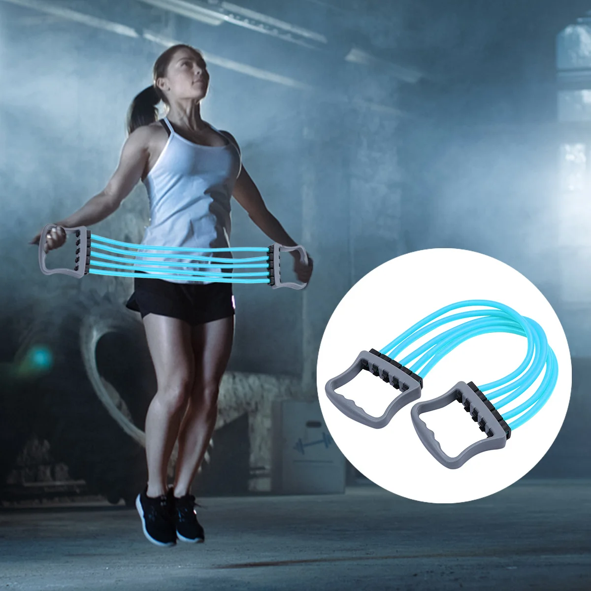

Chest Expander Dual Purpose Expander Arm Pulling Resistant Band Strengthen Chest Arms Shoulders Indoor Exercise Equipment