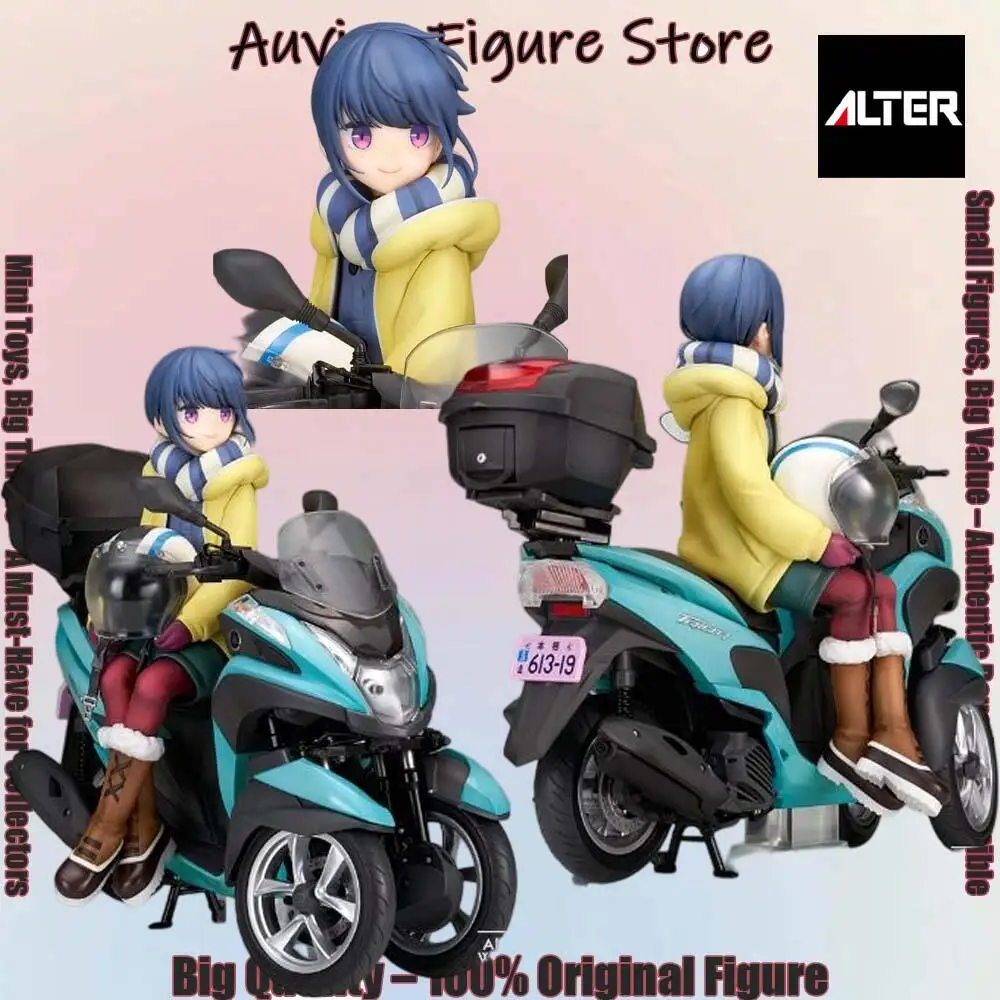 Officially Licensed Alter Rin Shima Figure Anime Laid Back Camp Crossroad Character Model