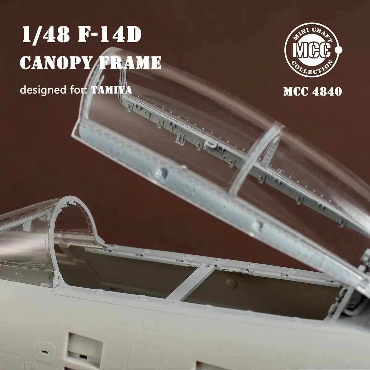 

MCC 4840 1/48 F-14D canopy frame - Upgrade Detail Set