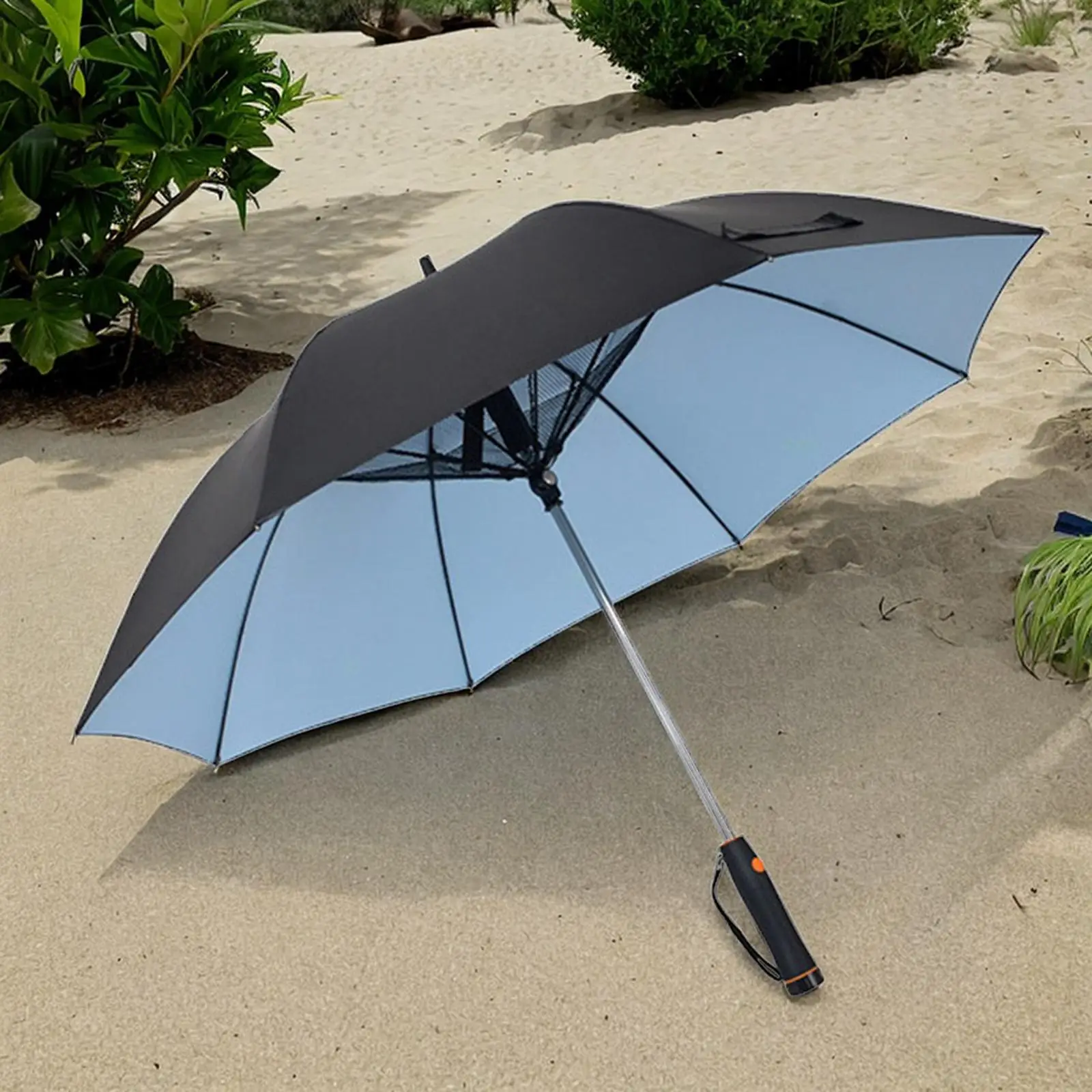 

Зонт с вентилятором, водостойкий, легкий, для мужчин и женщин, Компактный Зонт для