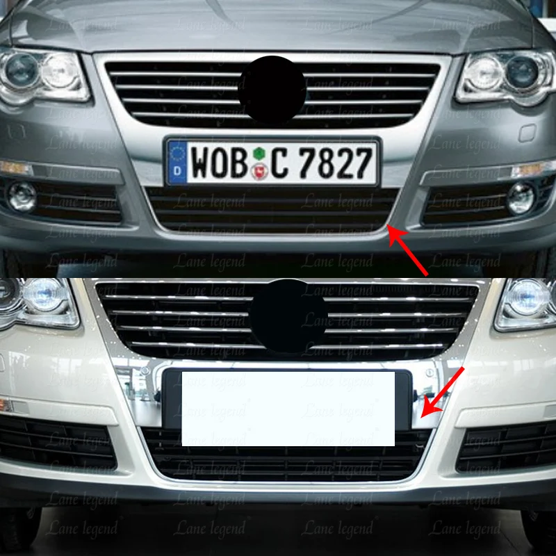 Factory supply  Auto Replacement Front Hood Bumper Grille Racing Grill for VW Passat B6 2007 2008 2009 2010 2011