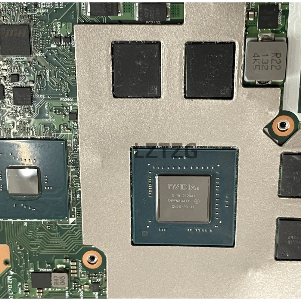 NM-D552 Voor Lenovo ThinkPad P15V Gen2 Laptop Moederbord CPU I7-11850H RTX A2000 FRU 5B21D93134