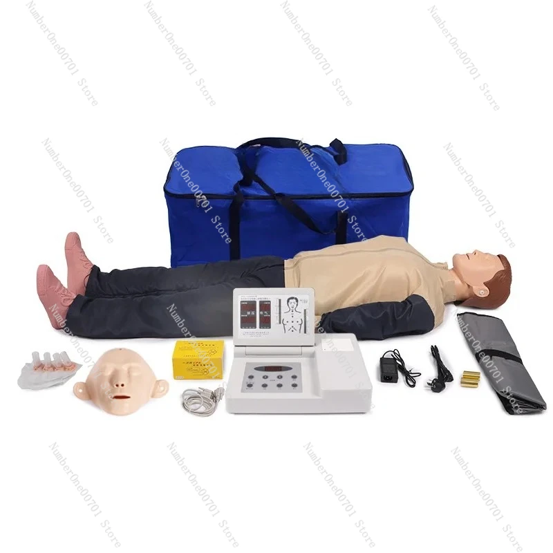 Full Body Adult CPR Manikin/Mannequin CPR Emergency Training Simulator  Artificial Respiration Training Dummy Medical Training M