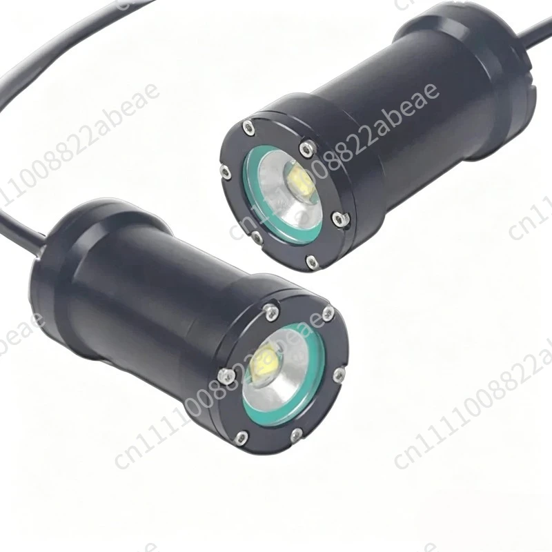 Waterproof  Underwater Robot Lighting Lamp PWM Dimming Lamp 15W Underwater Lamp Max Depth 300M