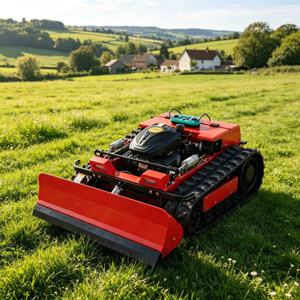 Remote Control Lawn Mower Precision Professional Durable Smart Long Range Performance Outdoor Heavy Duty Capability